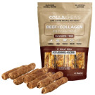 CollaChews 6" Bully & Collagen Rolls - 4 Pack Bag | PrestigeProductsEast.com