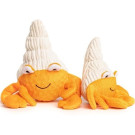 fabdog Hermit Crab faball Squeaky Dog Toy | PrestigeProductsEast.com