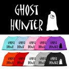 Ghost Hunter Screen Print Pet Shirt | PrestigeProductsEast.com