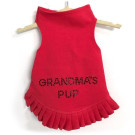 Grandma's Pup Black Studs Flounce Dress | USA Pet Apparel | PrestigeProductsEast.com