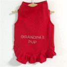 Grandpa's Pup Silver Studs Flounce Dress | USA Pet Apparel | PrestigeProductsEast.com