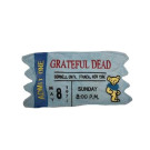 Grateful Dead Admission Ticket Dog Toy | fabdog®, Inc | PrestigeProductsEast.com