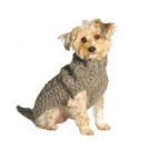 Grey Cable Knit Dog Sweater | PrestigeProductsEast.com