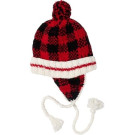Hand Knit Wool Buffalo Plaid Hat | PrestigeProductsEast.com