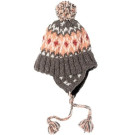 Hand Knit Wool Peach Fair-isle Hat | PrestigeProductsEast.com