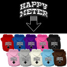 Happy Meter Screen Print Pet Hoodie | PrestigeProductsEast.com