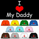I Love My Daddy Screen Print Pet Shirt | PrestigeProductsEast.com