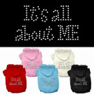 It's All About Me Rhinestone Hoodie | PrestigeProductsEast.com