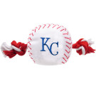Kansas City Royals Nylon Baseball Rope Pet Toy  | PrestigeProductsEast.com