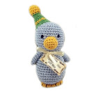 Knit Knacks Disco Duck Organic Cotton Dog Toy | PrestigeProductsEast.com
