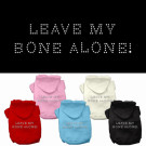 Leave My Bone Alone! Rhinestone Hoodie | PrestigeProductsEast.com