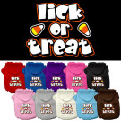 Lick Or Treat Screen Print Pet Hoodies | PrestigeProductsEast.com