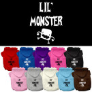 Lil Monster Screen Print Pet Hoodies | PrestigeProductsEast.com