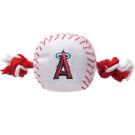 Los Angeles Angels Nylon Baseball Rope Pet Toy  | PrestigeProductsEast.com