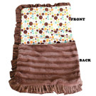Luxurious Plush Pet Blanket Fall Party Dots | PrestigeProductsEast.com