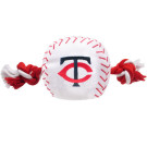 Minnesota Twins Nylon Baseball Rope Pet Toy  | PrestigeProductsEast.com