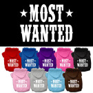 Most Wanted Screen Print Pet Hoodies | PrestigeProductsEast.com