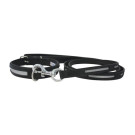 New York Leather Reflective Collar and Leash | PrestigeProductsEast.com