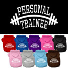Personal Trainer Screen Print Pet Hoodie | PrestigeProductsEast.com