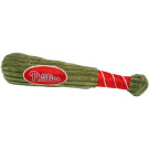 Philadelphia Phillies Nylon Baseball Bat Pet Toy  | PrestigeProductsEast.com