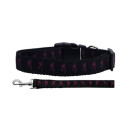 Pink Deer Nylon Ribbon Collars | PrestigeProductsEast.com