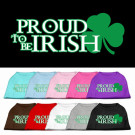 Proud to be Irish Screen Print Pet Shirt | PrestigeProductsEast.com