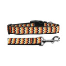 Pumpkin Chevrons Nylon Ribbon Collars | PrestigeProductsEast.com