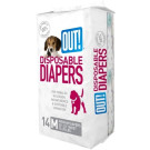 OUT! Fashion Disposable Diapers Medium - 14 Pack