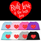 Ruff Love Screen Print Pet Shirt | PrestigeProductsEast.com