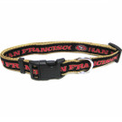 San Francisco 49ers Collar and Leash | PrestigeProductsEast.com