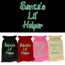 Santas Lil Helper Screen Print Knit Pet Sweater | PrestigeProductsEast.com