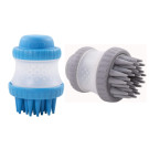 ScrubBuster Silicone Dog Washing Brush with Built-in Shampoo Reservoir | PrestigeProductsEast.com