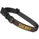 Large Tactical Dog Collar - SHERIFF