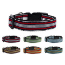 Preppy Stripes Nylon Ribbon Collars and Leads | PrestigeProductsEast.com