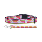 Striped Daisy Nylon Ribbon Collars | PrestigeProductsEast.com