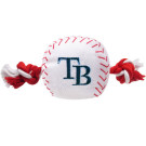 Tampa Bay Rays Nylon Baseball Rope Pet Toy  | PrestigeProductsEast.com