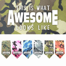 This is what Awesome Looks Like Screen Print Bandana | PrestigeProductsEast.com