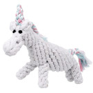 Unicorn Rope Dog Toy 8" | PrestigeProductsEast.com