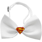 Traditional Super Man Chipper Pet Bow Tie | PrestigeProductsEast.com