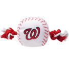 Washington Nationals Nylon Baseball Rope Pet Toy  | PrestigeProductsEast.com