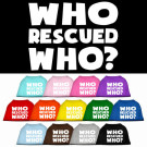 Who Rescued Who Flag Screen Print Pet Shirt | PrestigeProductsEast.com