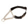 Chain Martingale Dog Collar - Black