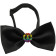 Rainbow Peace Sign Chipper Pet Bow Tie