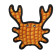 Tuffy® Ocean Creatures Series - Medium Crab